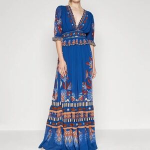NWOT Farm Rio Nature Beauty chiffon dress